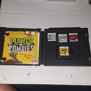 Nintendo ds game plants vs zombies